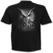 NIGHT HUNTER - T-SHIRT BLACK - T-SHIRTS POUR HOMMES, SPIRAL DIRECT