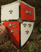 KINGHTS TEMPLAR SHIELD - PAINTED SHIELDS