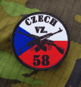 VZ58 VELCRO PATCH - MILITARY PATCHES