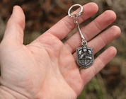 KNIGHT IN ARMOR, ZINC, KEY CHAIN - KEYCHAINS