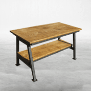 INDUSTRIAL - DESIGN TABLE - FORGED IRON HOME ACCESSORIES
