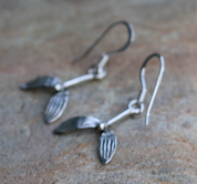 DRUID MISTLETOE, EARRINGS, SILVER - EARRINGS