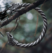 DREKI, BRACELET VIKING, ÉTAIN - INSPIRATION NORDIQUE ET VIKING