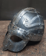 SLEIPNIR, UN LUXUEUX CASQUE VIKING - CASQUES VIKINGS ET À NASALE