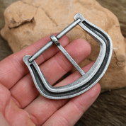 MEDIEVAL BELT BUCKLE 35MM, ZINC - BELT ACCESSORIES