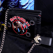 OFFICIALLY LICENSED IRON MAIDEN EDDIE TROOPER WALLET - IRON MAIDEN