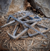 IRON FORGED TENT PEG - TENTS