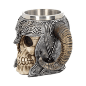 VIKING SKULL, TANKARD 550 ML - MUGS, GOBLETS, SCARVES