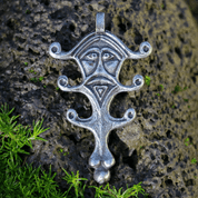 VELES, REPRODUCTION OF A SLAVIC PENDANT, ZINC - ALL PENDANTS, OUR PRODUCTION