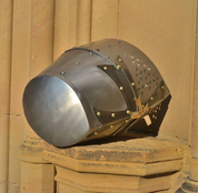 GRAND MASTER, CRUSADER GREAT HELMET WITH THE CROSS - MEDIEVAL HELMETS