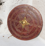 CULLODEN, TARGET - SCOTTISH SHIELD - PAINTED SHIELDS