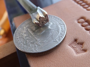 CROWN, LEATHER STAMP - LEATHER STAMPS