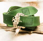 ERIN, CELTIC LEATHER BELT - BELTS