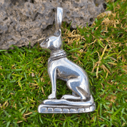 BASTET - SILBER-ANHÄNGER AG 925 10G - ANHÄNGER - SCHMUCK, SILBER