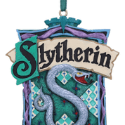 HARRY POTTER SLYTHERIN CREST HANGING ORNAMENT 8CM - HARRY POTTER