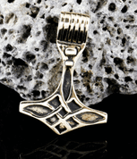 BIRGIR, THORS HAMMER, BRONZE AMULETT - WIKINGERAMULETTE