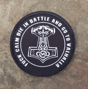 VALHALLA, VELCRO PATCH - PATCHES MILITAIRES