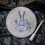 SHAMAN FRAME DRUM - CERNUNNOS, CELTIC - DRUMS, FLUTES