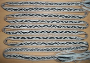 TABLET WOVEN HANDMADE BELT, 1M - CEINTURES DÉCORATIVES EN TISSUS