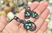 MALACHITE FANTASY SET - SCHMUCK MIT STEINEN