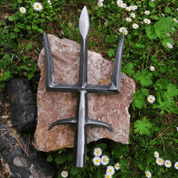 GLADIATOR'S TRIDENT, RETIARIUS, REPLICA - ÉPÉES ANTIQUES