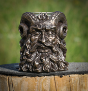 SATYR, CANDLE HOLDER - FIGURES, LAMPS, CUPS