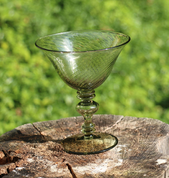 GLASS FOR CHAMPAGNE, GREEN GLASS - HISTORICAL GLASS