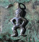 MAN FROM MARTYNIVKA TREASURE, SILVER PENDANT - PENDANTS