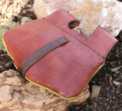 HADRIEN, MEDIEVAL LEATHER POUCH - BAGS, SPORRANS