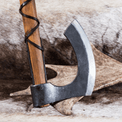 LODBROK, FORGED VIKING AXE - AXES, POLEWEAPONS