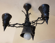 GOTHICA - FORGED CHANDELIER - FORGED IRON HOME ACCESSORIES