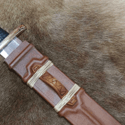 SCABBARD FOR VIKING SWORD WITH WOODEN CORE - SWORD ACCESSORIES, SCABBARDS