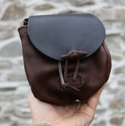 CEDRIC, LEATHER MEDIEVAL BAG - BAGS, SPORRANS