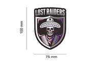 LOST RAIDERS PVC PATCH - MILITARY PATCHES