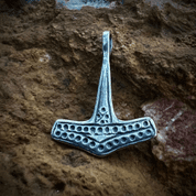 THORS HAMMER, INSEL BORNHOLM, DÄNEMARK AG 925 - ANHÄNGER - SCHMUCK, SILBER