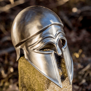 GREEK ITALO CORINTHIAN HELMET, STEEL - ROMAN AND CELTIC HELMETS