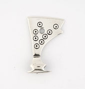 HACHE DE PERUN, TALISMAN SLAVE, ARGENT 925 - TRADITION SLAVE