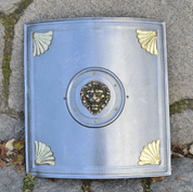 GLADIATOR SHIELD WITH LION'S HEAD - PAINTED SHIELDS