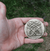 BOOK OF KELLS, IRLANDE, BOUCLE DE CEINTURE, L'ÉTAIN - BOUCLES DE CEINTURE ET RIVETS DÉCORATIFS