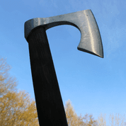 NJORD FORGED VIKING AXE, SHARP - AXES, POLEWEAPONS