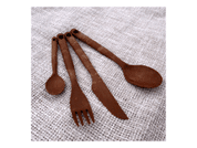 KUPILKA CUTLERY SET - ORIGINAL (BROWN) - KUKSA