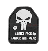 SAPI SKULL RUBBER PATCH - PUNISHER - PATCHES UND MARKIERUNG