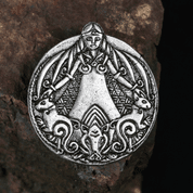 FREYA VIKING PENDANT ZINC, ANTIQUE SILVER - ALL PENDANTS, OUR PRODUCTION