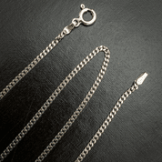 SILVER NECK CHAINLET, AG 925 45 CM - BOITES, POCHETTES, CHAINES