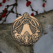 FREYA VIKING PENDANT BRONZE - BRONZE AND BRASS REPLICAS - JEWELLERY