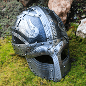 VENDEL, A LUXURIOUS VIKING HELMET - VIKING AND NORMAN HELMETS