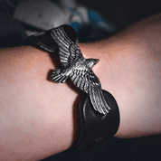 CORVUS, KRÄHE, LEDERARMBAND - LEDERARMBÄNDER