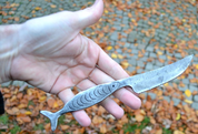 FISH, HAND FORGED KNIFE - KNIVES