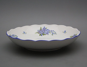 BOWL FOR COMPOTE, ROCOCO, FORGET-ME-NOT - ASSIETTES EN PORCELAINE