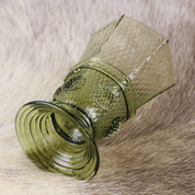 HEXAGON WINE GLASS, 16TH CENTURY GERMANY - HISTORICAL GLASS